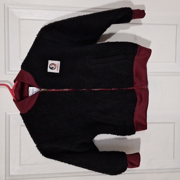 NWOT Florida State Seminoles Fleece Jacket~Zip Up Coat~NCAA~Football~Unisex~4T - Picture 1 of 5